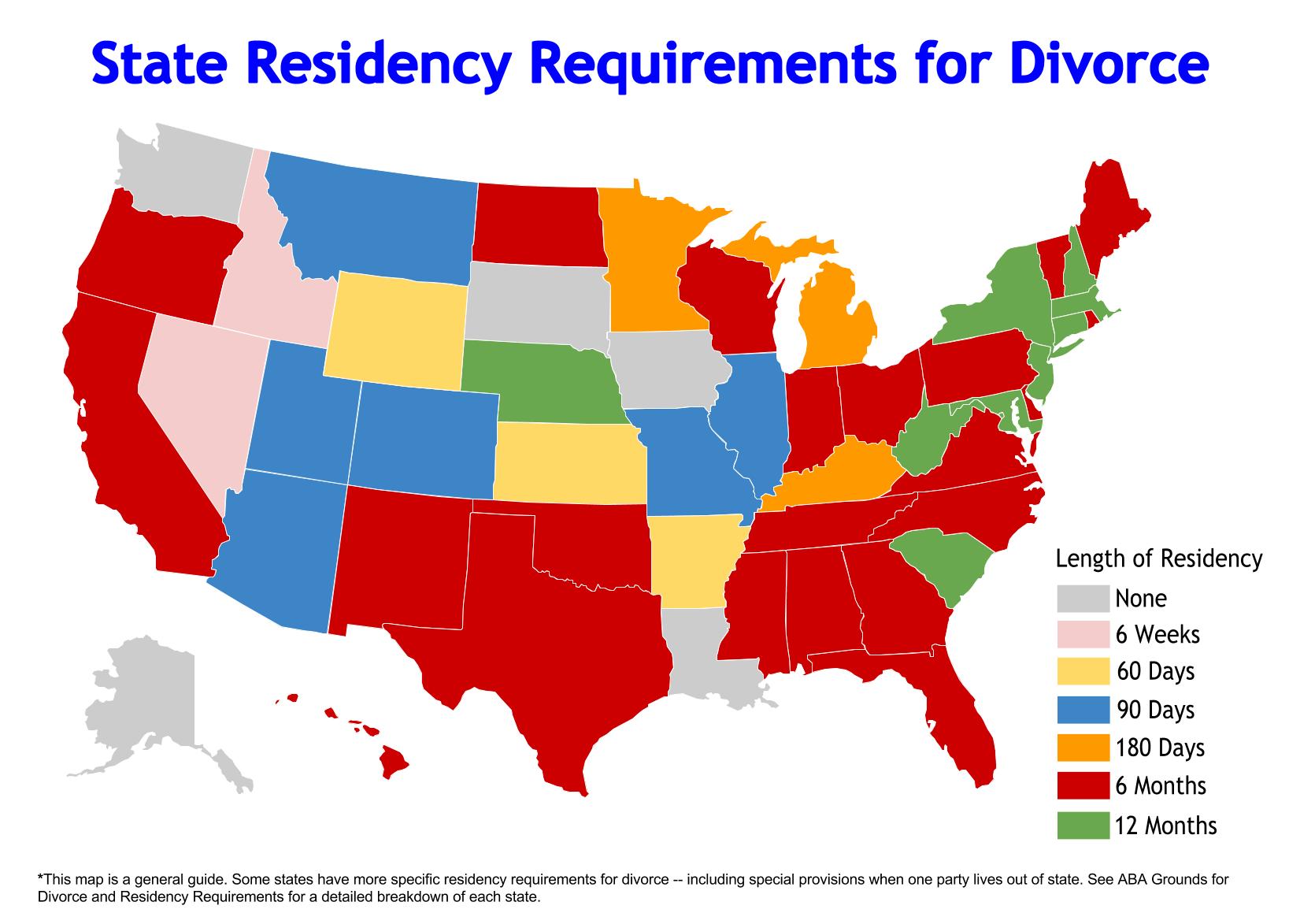 What determines state residency?